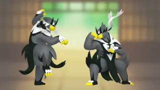 ウーラオスいちげきのかたれんげきのかた