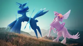 ディアルガオリジンとパルキアオリジン比較