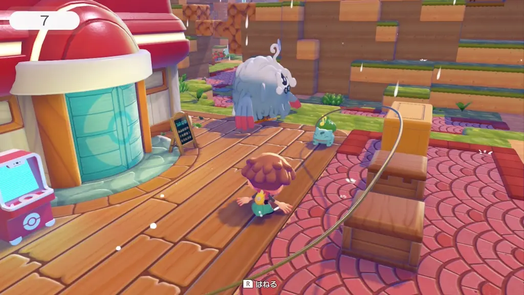 大縄跳びのスピードの変化に注意して跳ぶ