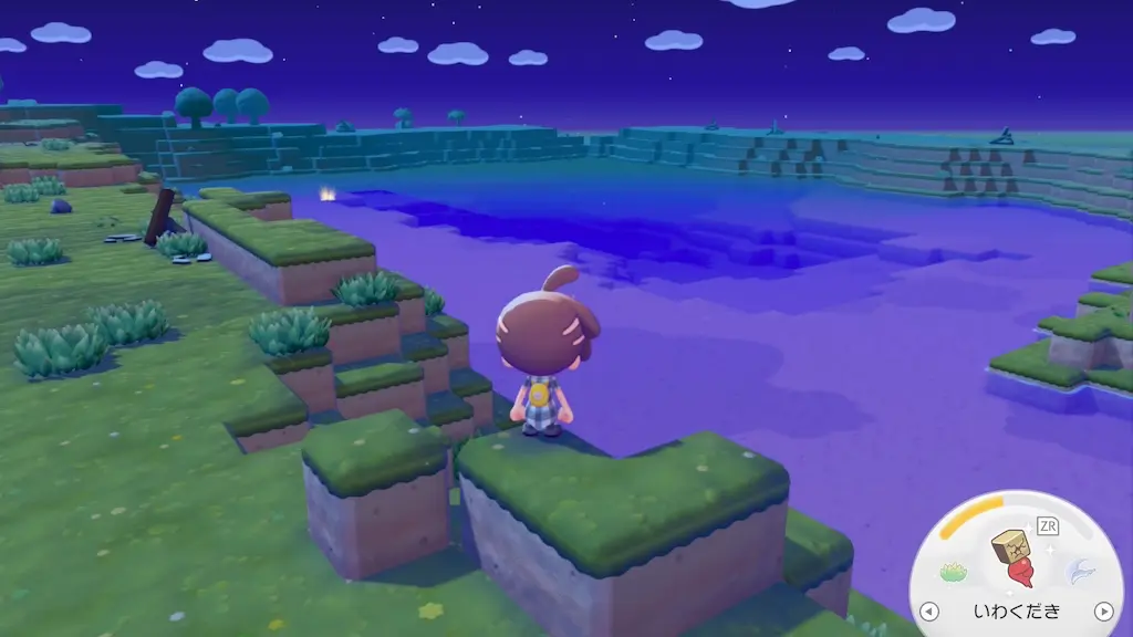 まっさらな街南西の湖