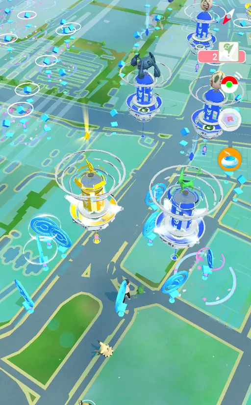 新宿西口ポケモン広場付近