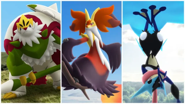 Pokémon GO御三家 ポケモンGO】カロス御三家メガシンカどれにする？ メガブリガロン
