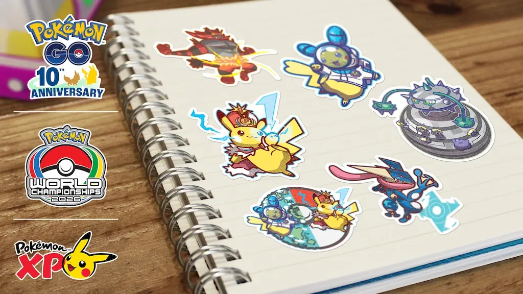 ポケモンXP WCS2026ステッカー