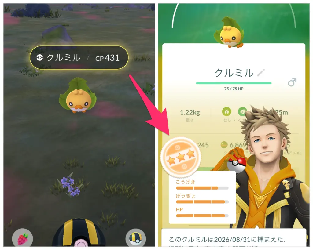 星3評価は黄色に光る