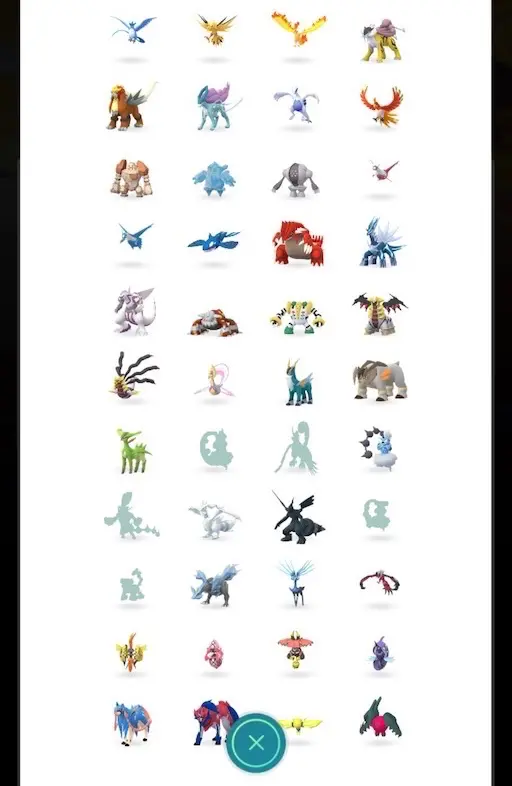 GOバトルリーグポケモン報酬画面