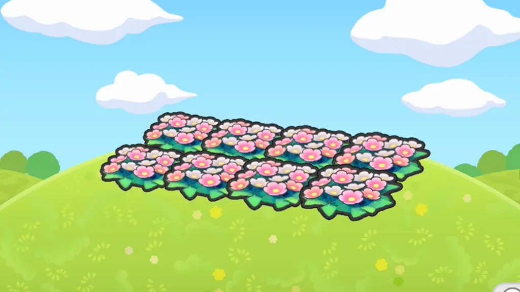 花いっぱいの景色