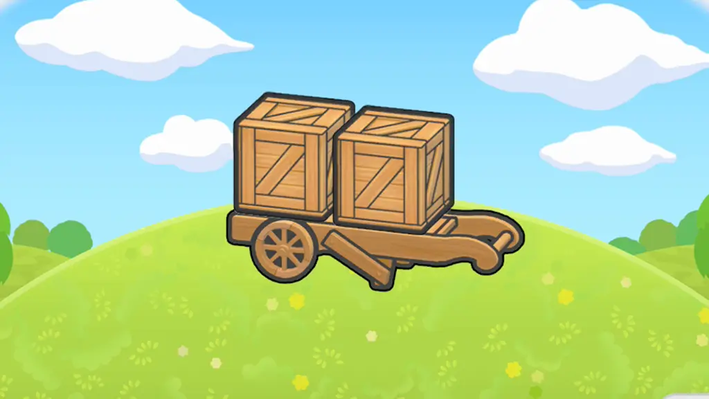 大きな荷物をのせて