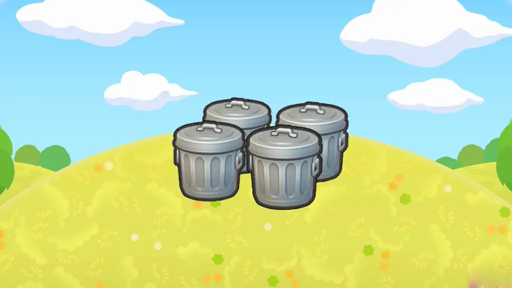 ゴミ箱がいっぱい