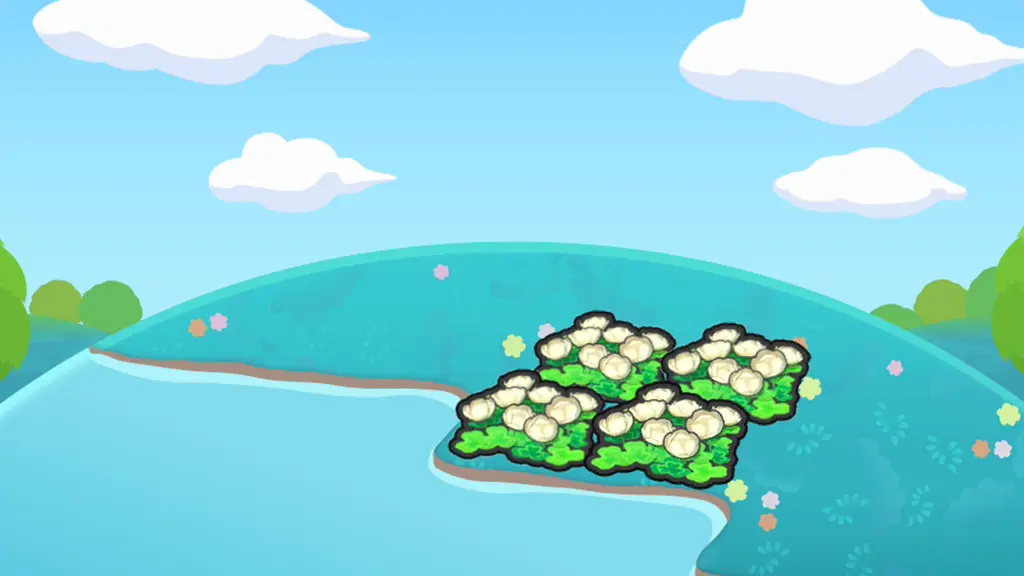 うるおうフワフワな花畑