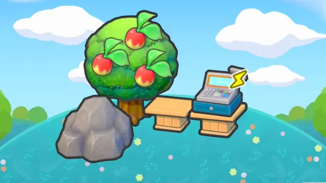 自然の中のマーケット