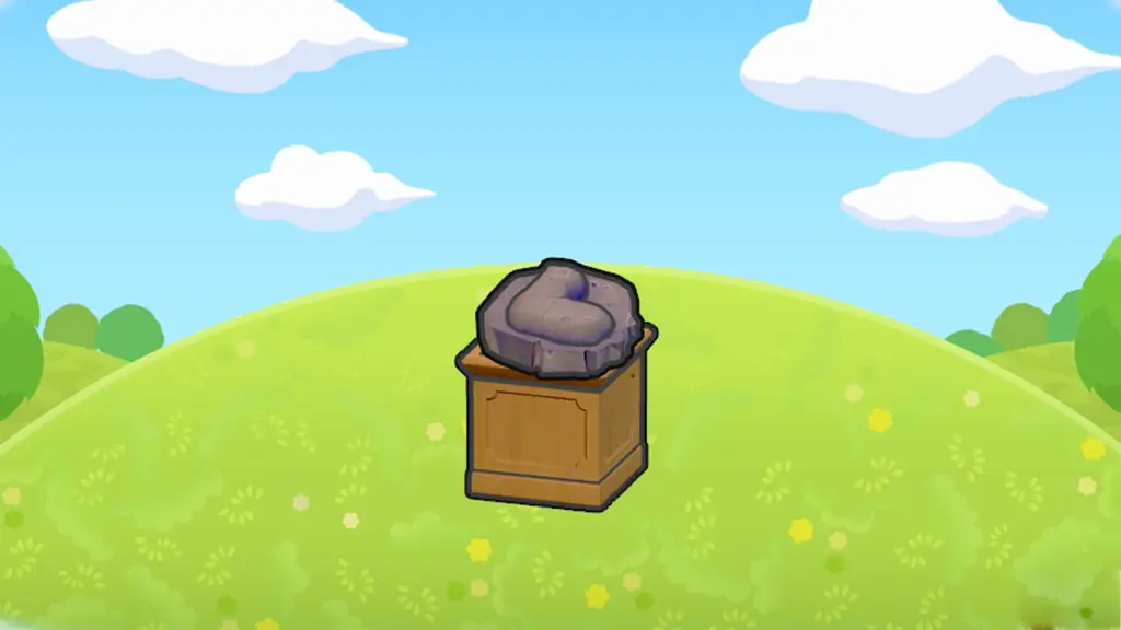 アゴのカセキ展示台