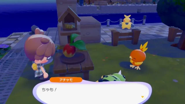 アチャモの生息地