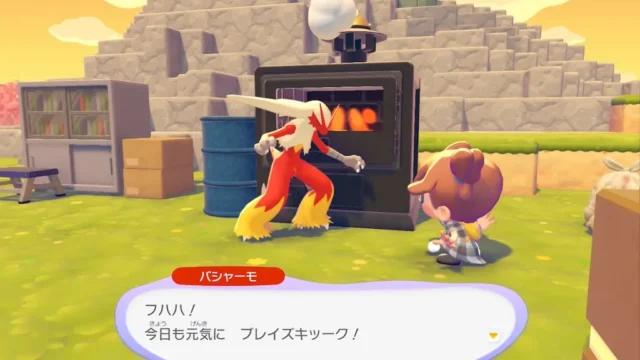 バシャーモの生息地