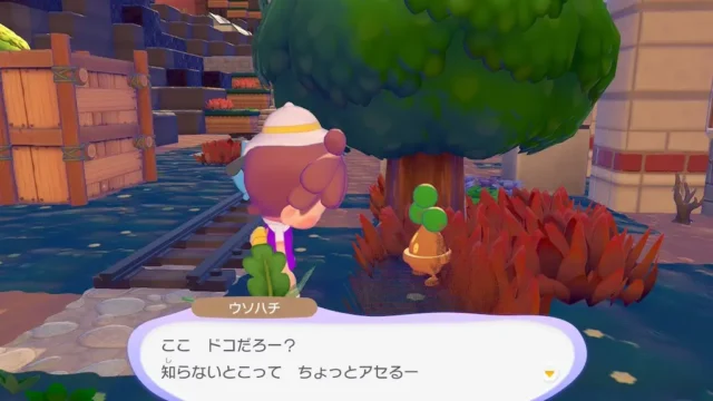 ウソハチの生息地