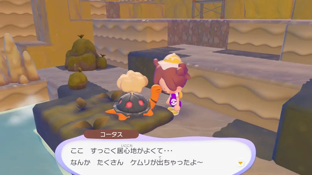 コータスの生息地