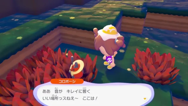 コロボーシの生息地