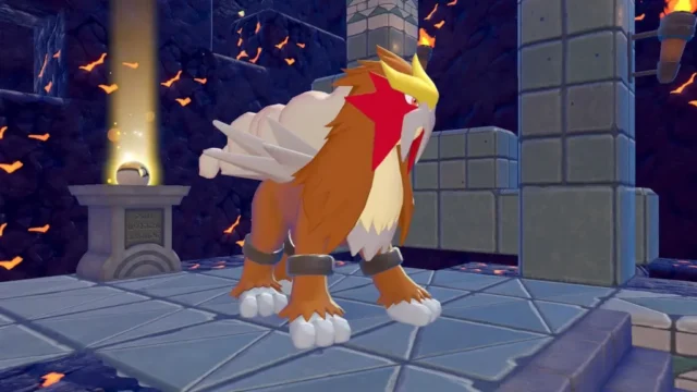 エンテイとの遭遇