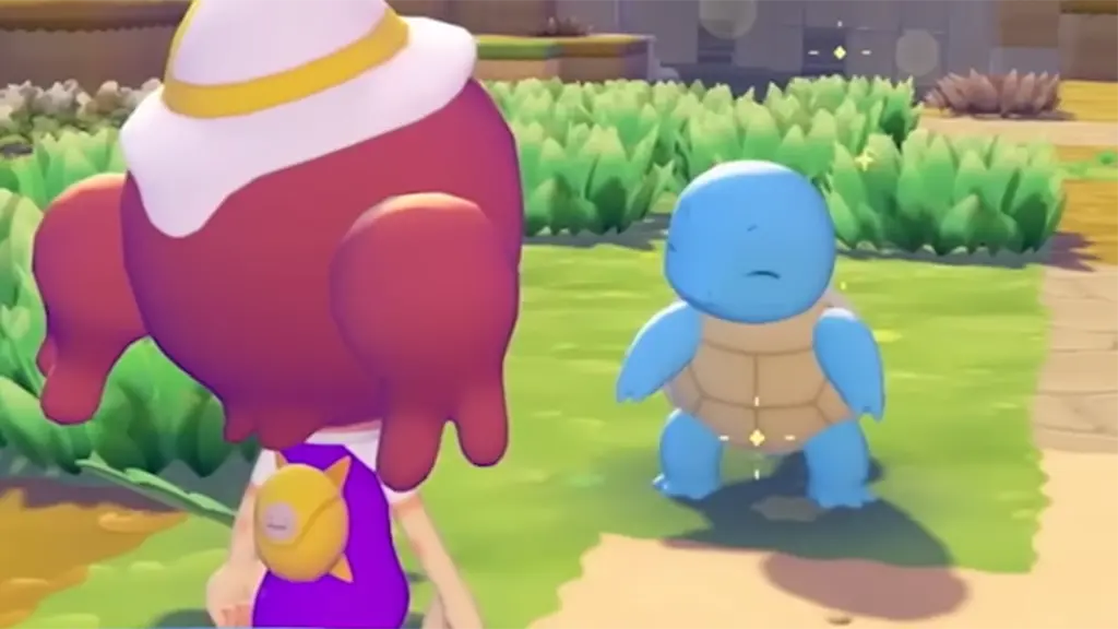 ゼニガメに遭遇