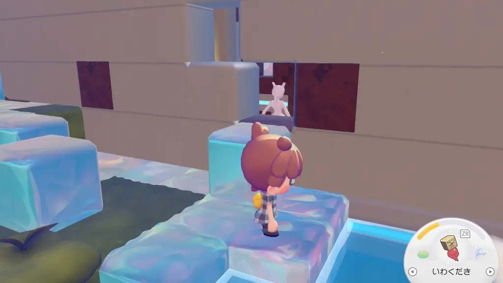 そらのゆめしまでミュウツーと遭遇