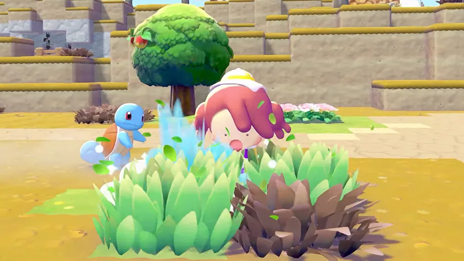 技みずでっぽうで枯れた植物を甦らせる