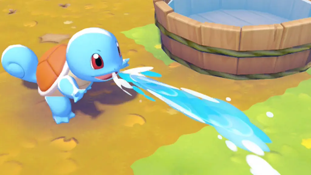 うるおいで周囲の植物に水やり