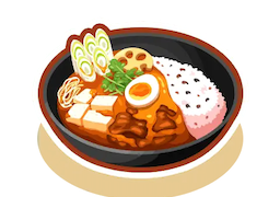 いあいぎりすき焼きカレー