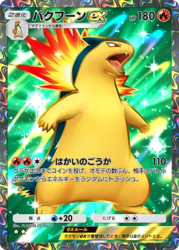 バクフーンex