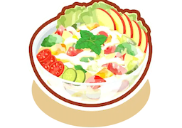 りんごさんヨーグルトサラダ